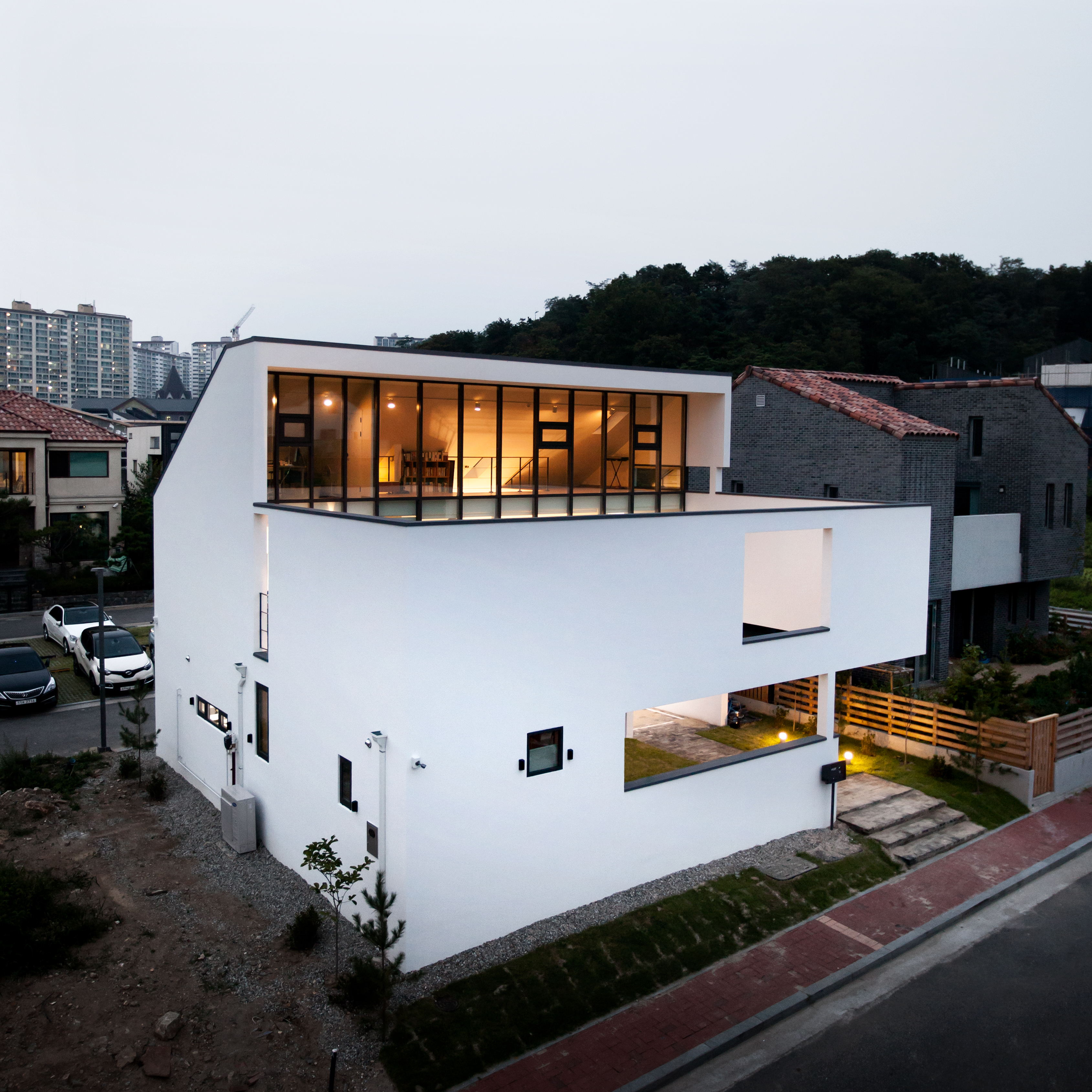 경기 수지 광교 50평형 목조주택