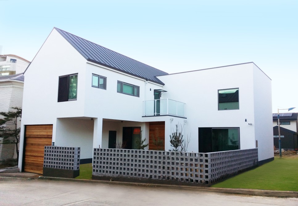 경기 용인 동백지구 50평형 목조주택