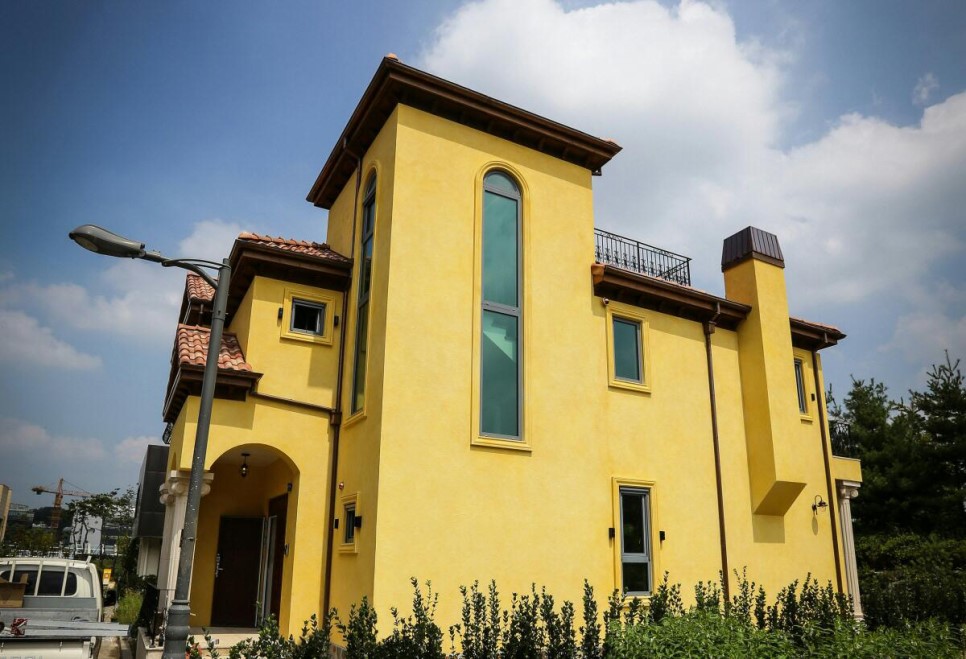 지중해 경기 성남 판교 70평형 목조주택