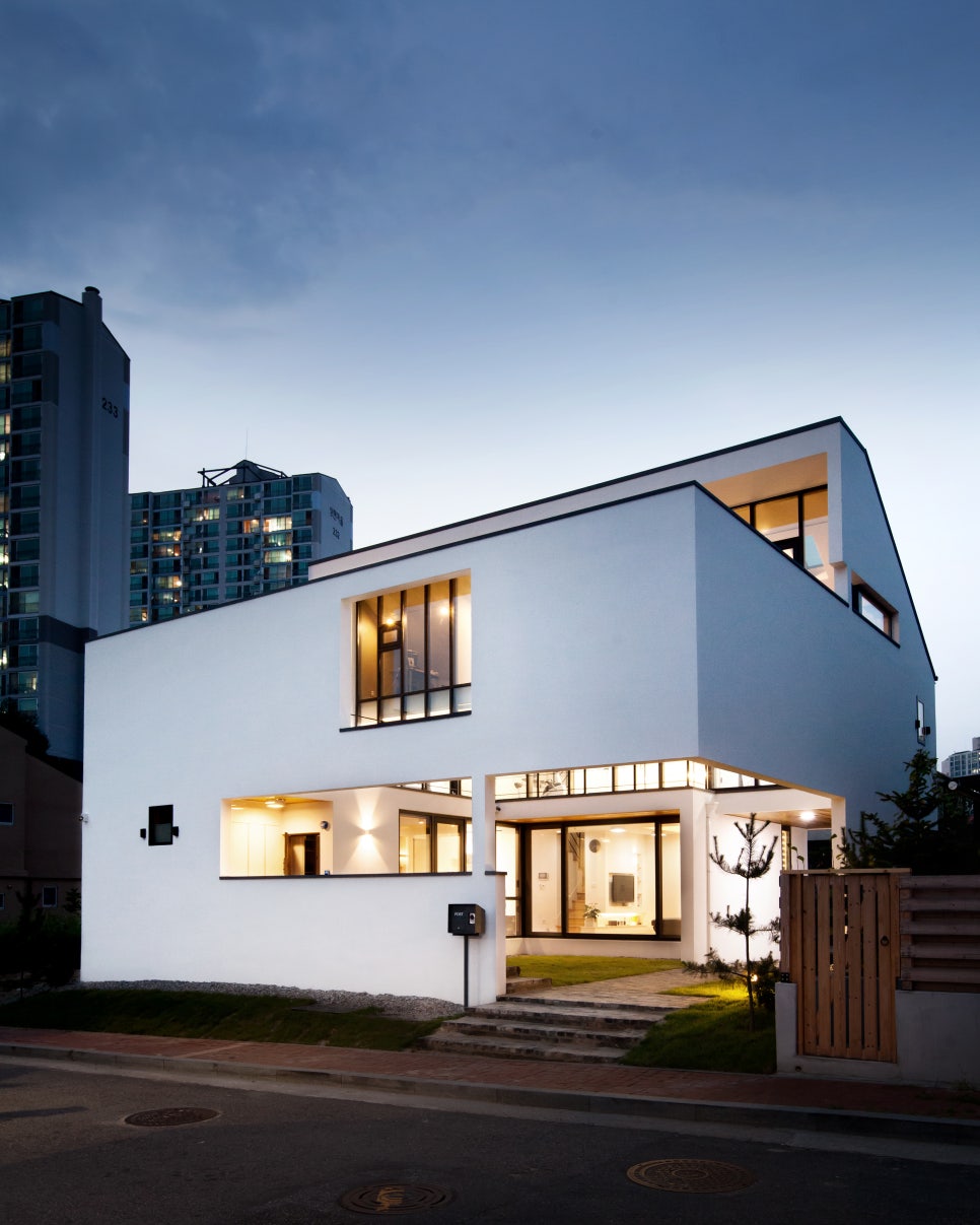 경기 광교 목조주택